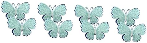 Amosfun Üreges Pillangó 3D Matrica Gyerekeknek Gyöngy, Dekoráció Gyerekszoba Matricák Pillangók Fal Mágnesesség Vas