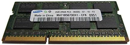 2GB PC3-8500 (1066mhz memóriával) 204 pin DDR3 SODIMM Samsung M471B5673EH1-CF8 (CJT-S)-RAM