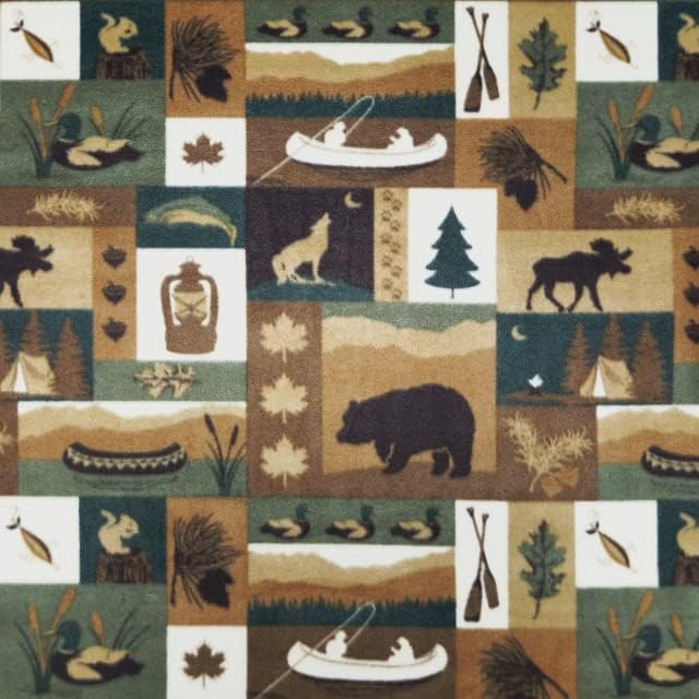 Pico Textíliák Yellowstone Kabin Gyapjú Szövet - 2 Méter Bolt - Style 1293