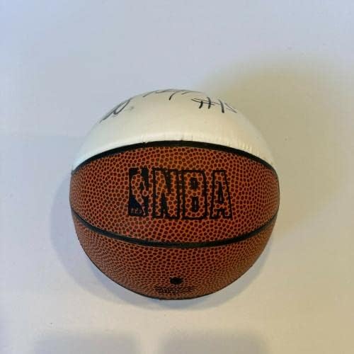 Shabazz Mohamed Aláírt Dedikált Spalding NBA Mini Kosárlabda - Dedikált Kosárlabda