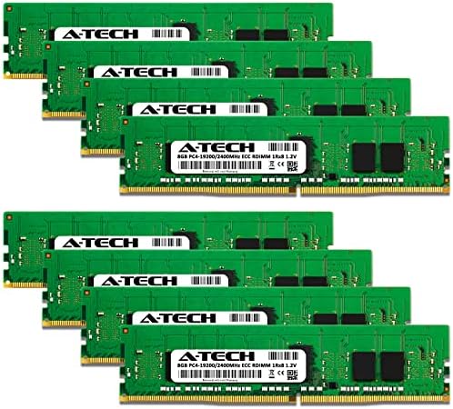 Egy-Tech 64 gb-os Készlet (8x8GB) Memória RAM a Supermicro SYS-4029GP-TRT2 - DDR4 2400MHz PC4-19200 ECC Regisztrált