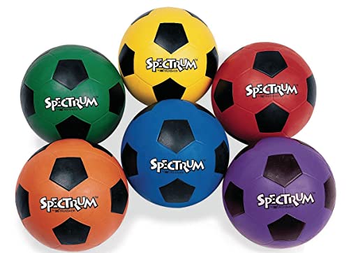 Spectrum™ Gumi Futball-Labda, Méret: 4, Piros