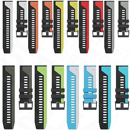 BNEGUV Sport Szilikon Watchband Csuklópántot a Garmin Fenix 6X 6 Pro 5X 5 + 3 HR Smartwatch 22 26mm EasyFit gyorskioldó