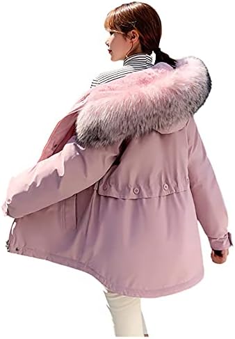 Egyszínű Laza Elég Kabátban, Hölgyeim Iskola Teljes Ujja Felsőruházat Pamut Csuklyát Zip Kényelem Kapucnis Őszi Modern