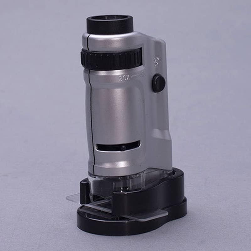 Mikroszkóp Kiegészítők Többfunkciós Zoom Pocket Mini Mikroszkóp Monokuláris Lámpa Labor Fogyóeszközök