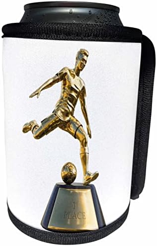 3dRose Egy férfi focista trófea arany - Lehet Hűvösebb Üveg Wrap (cc_357691_1)