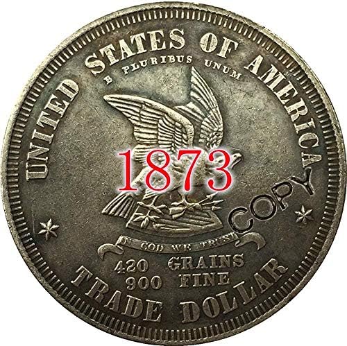 USA 1873 Dollár Másolás Érmék Másolás Díszek Gyűjtemény Ajándékok
