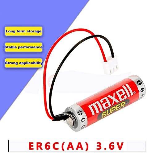 XIAOXX (60-Pack) 3.6 V ER6C AA NYRT Akkumulátor 1800mAh az FX F2-40BL NYRT Fehér Plug Lítium Akkumulátor-Új