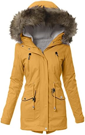 A Nők Vastagabb Meleg Téli Kabát Nők Napi Plus Size Téli Kabát, Hosszú Ujjú Kabát Vintage Sűrűsödik Hosszú, Könnyű Kabát