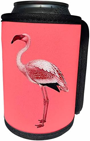 3dRose Rózsaszín Flamingó Elszigetelt Vektor Művészet Rózsaszín - Lehet Hűvösebb Üveg Wrap (cc-361040-1)