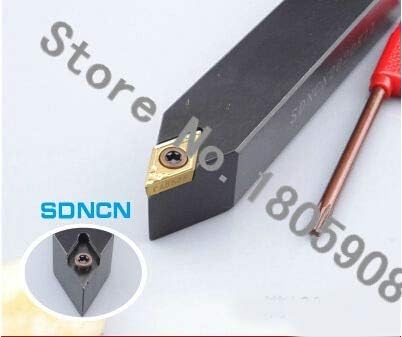 FINCOS SDNCN1212H11 12 * 12 * 100MM Fém Eszterga Szerszámok Eszterga Gép CNC Esztergálás Eszközök Külső Fordult szerszámtartó