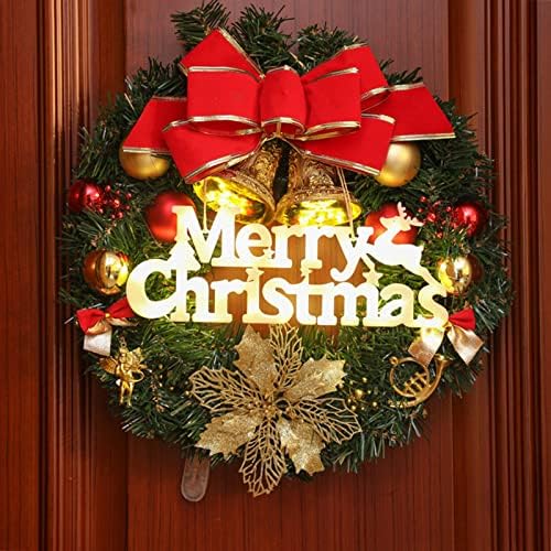 Boldog Karácsonyt Jel, karácsonyfa LED Éjszakai Fény Lógó Díszek Boldog Karácsonyt Világító Jel Koszorú Ablak Ajtó Dekoráció