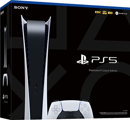 Playstation 5 Digitális Kiadás PS5 játékkonzol - U Alku HDMI (Felújított)