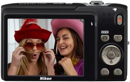 Nikon COOLPIX S3100 14 MP Digitális Fényképezőgép NIKKOR 5x nagylátószögű Optikai Zoom Objektívvel, valamint a 2.7-Inch