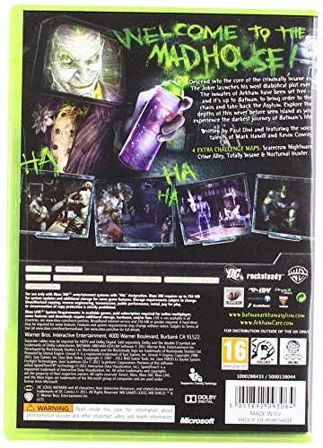 Batman Arkham Asylum - Game Of The Year Edition - Klasszikus Xbox 360