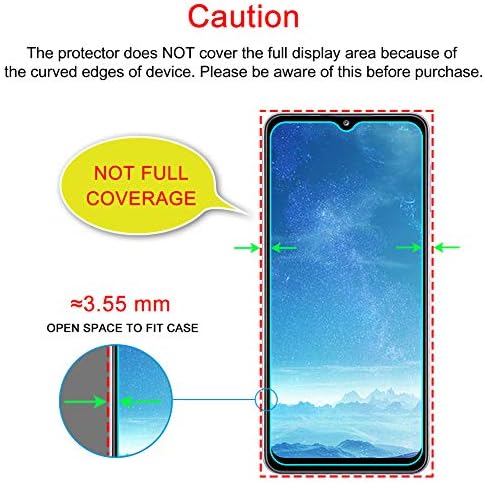 A J&D Kompatibilis a Galaxy A32 5G/Galaxy A13 5G/Galaxy A33 5G Üveg kijelző Védő fólia (3 Csomag), Nem Teljes a Lefedettség,