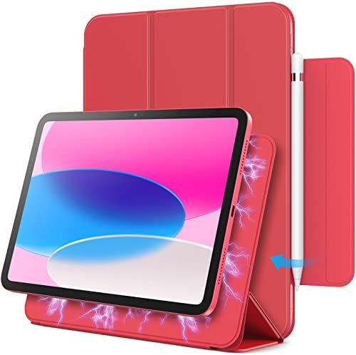 JETech Mágneses tok iPad 10 (10.9-Es, 2022 Modell, 10 Generáció), Mágneses Mellékletet, Slim Tabletta Fedél Automatikus